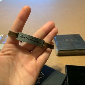 Inspirational Quote Bracelet - set of 3